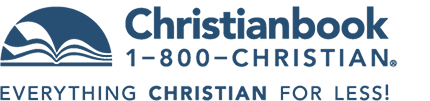 Christianbook logo with contact information displayed.