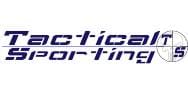 Logo: Tactical Sporting with crosshair design.