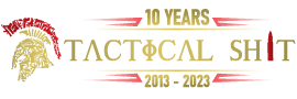 Tactical Shit 10th Anniversary Logo 2013-2023.