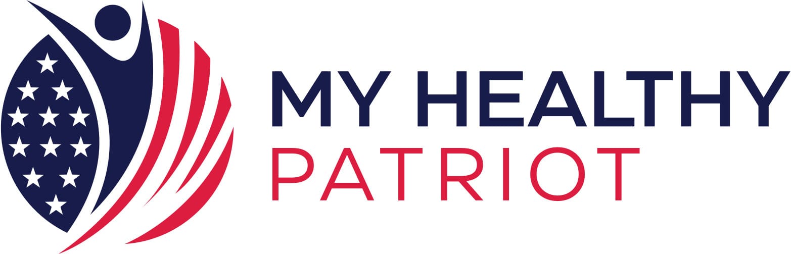 My Healthy Patriot logo with stars.